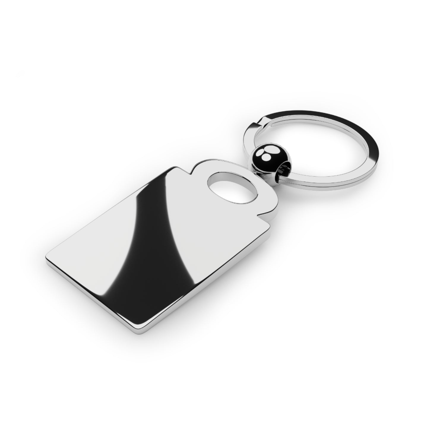 Nine Tailed Fox Rectangle Photo Keyring, Anime Keychain, Gift for Fans, Customizable Key Holder, Perfect for Birthdays, Collectibles