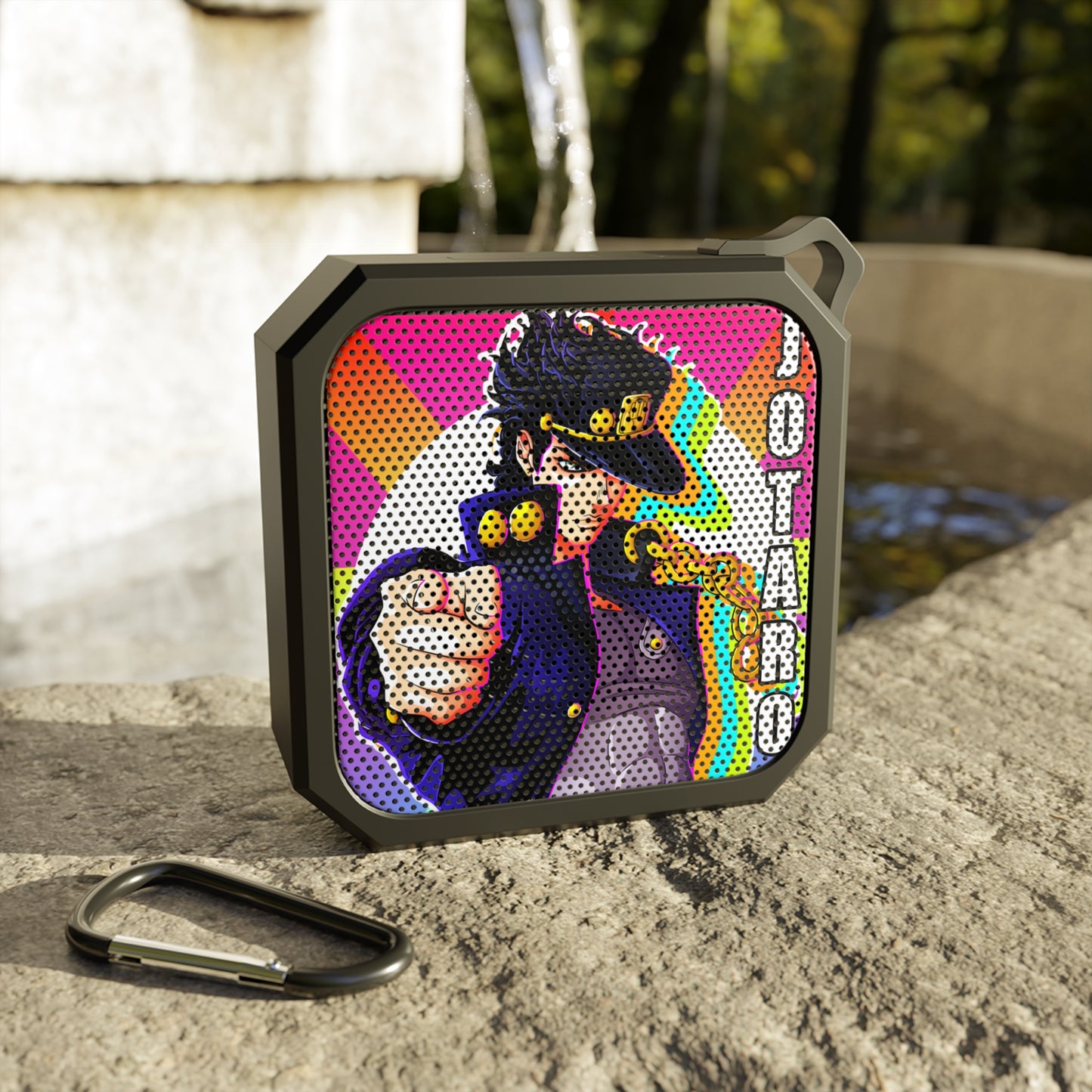 Jotaro-Inspired Bluetooth Speaker, Outdoor Speaker, Portable Speaker, Gift for Gamers, Wireless Speaker, Music Accessory