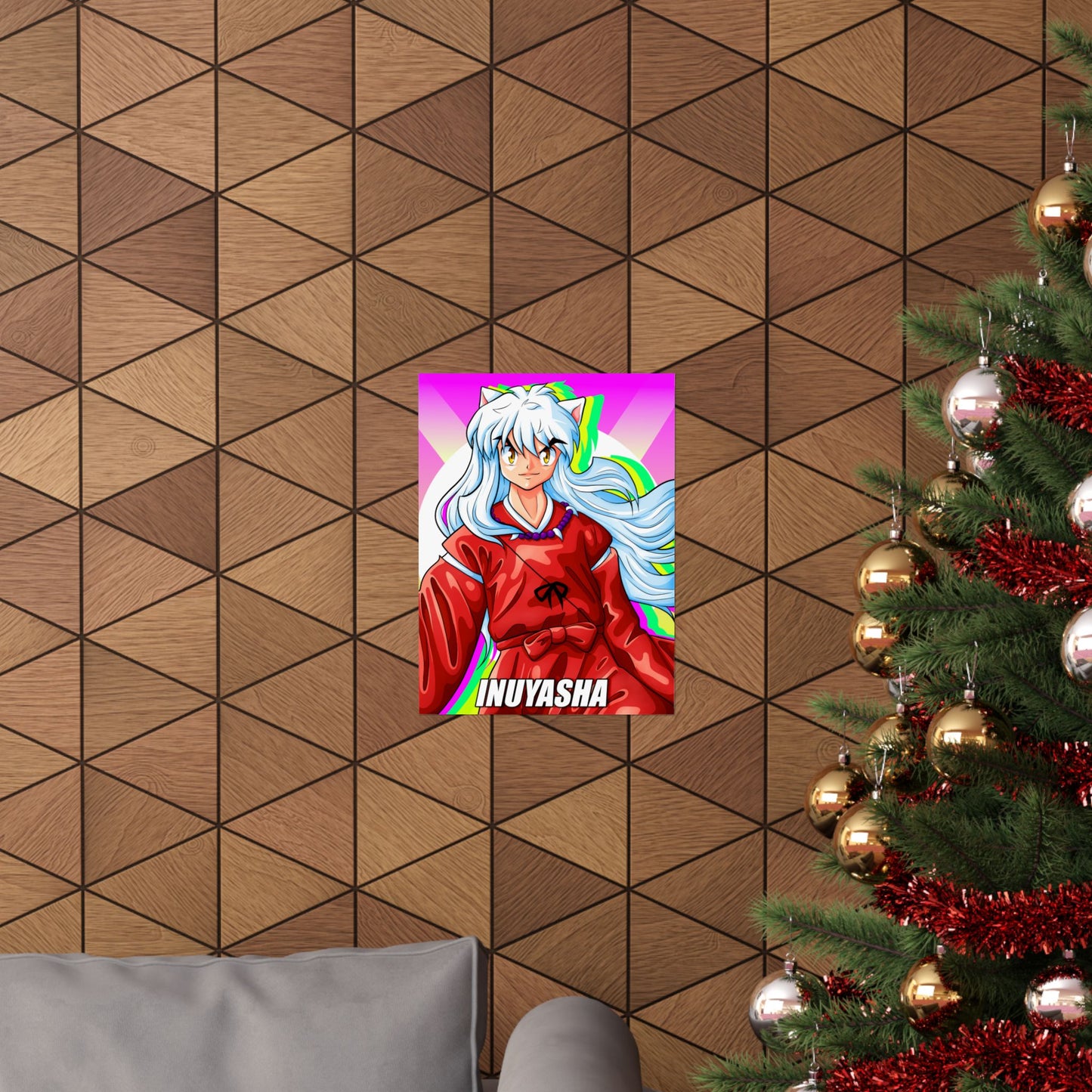 Demon Dog Anime Print