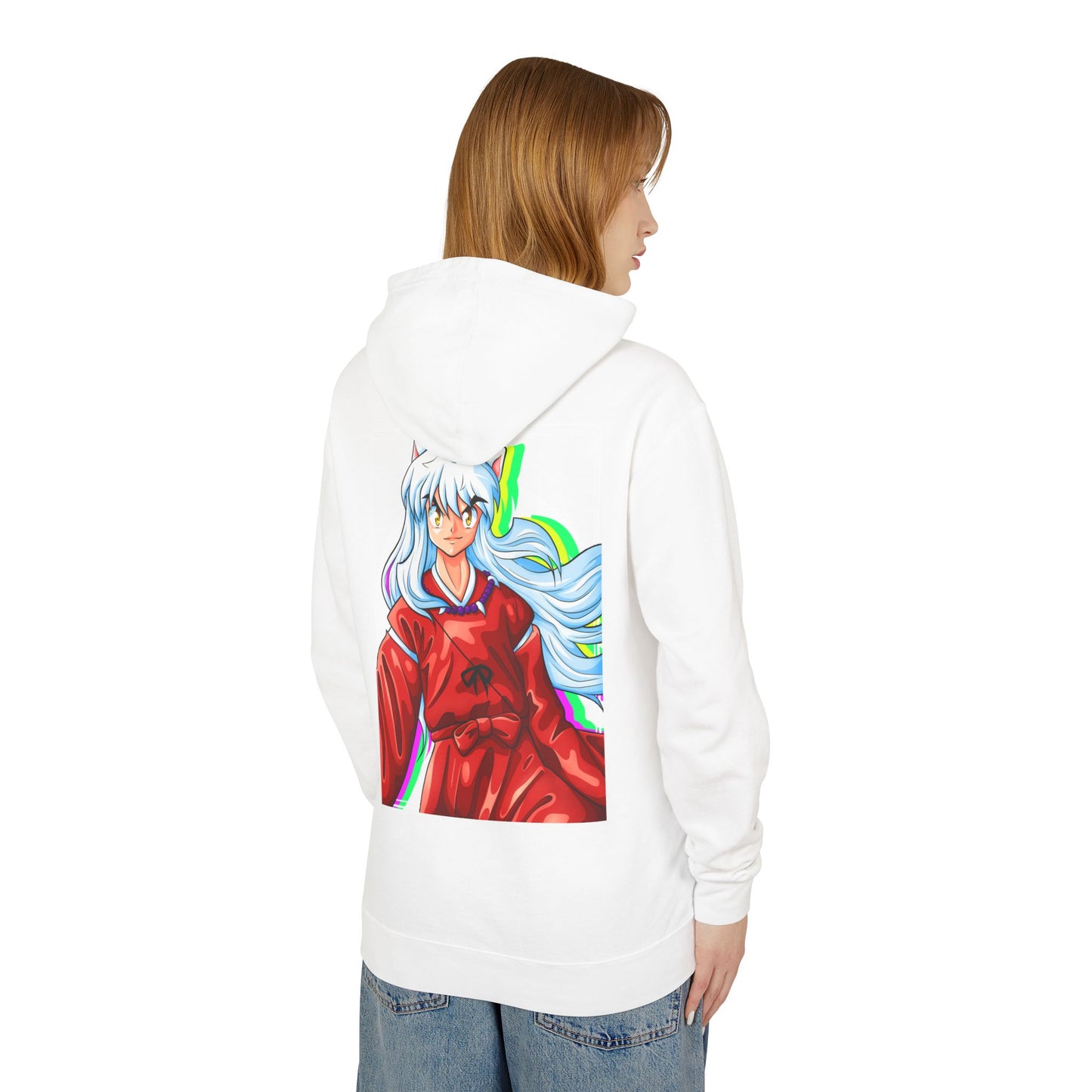 Unisex Demon Dog Graphic Hoodie - Cozy Anime Sweatshirt, Perfect for Fans, Everyday Comfort, Great Gift for Birthdays, Casual Wear