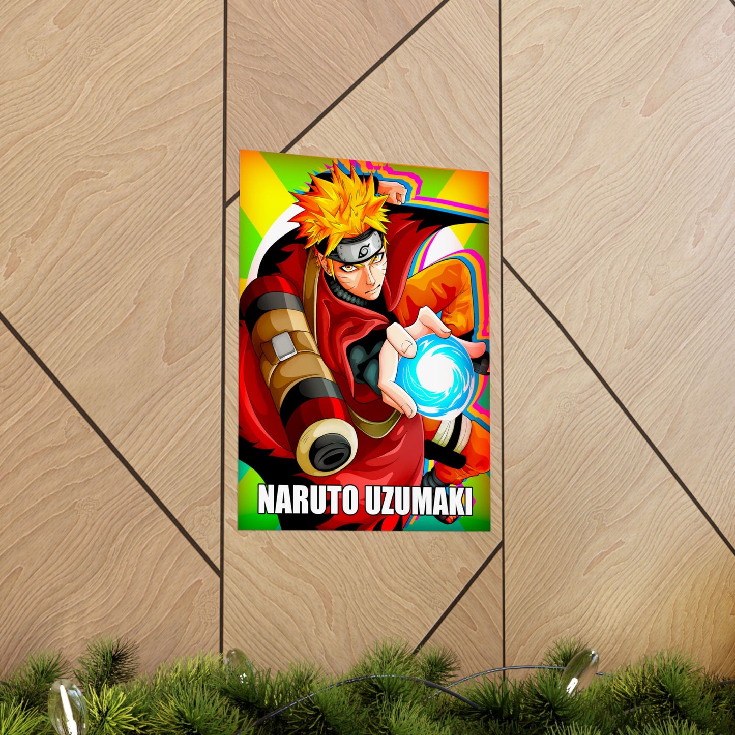 Nine Tailed Fox Anime Print for Fans