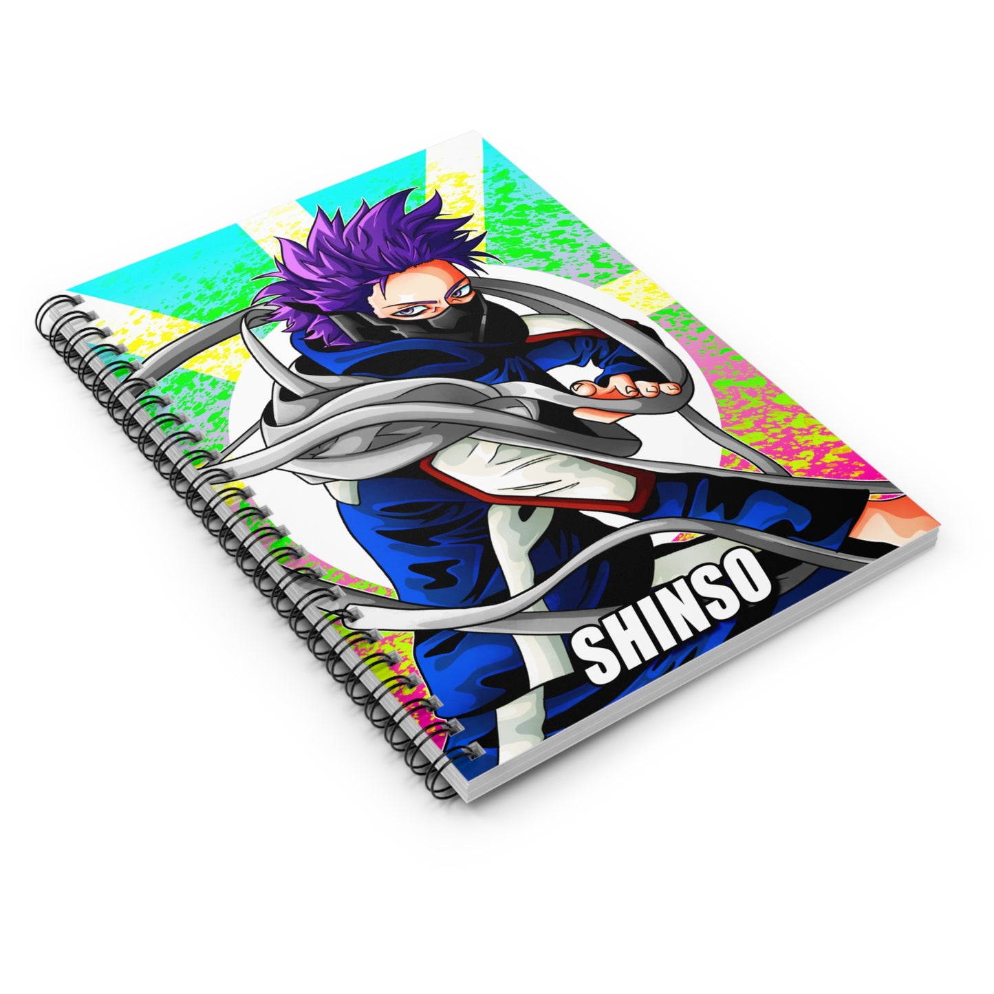 Toshi Anime Spiral Notebook - Ruled Line Notebook