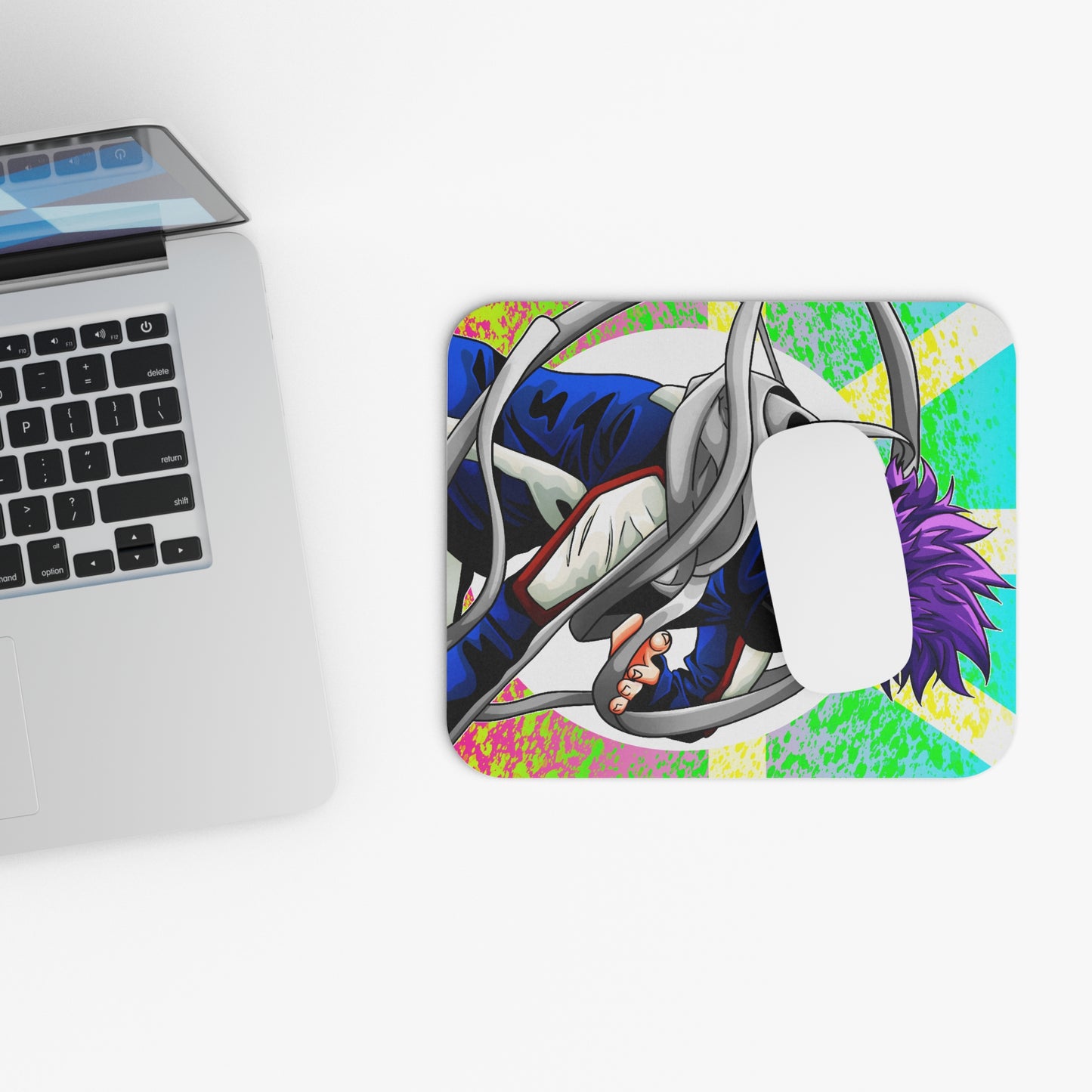 Toshi Anime Mouse Pad, Gamer Gift, Office Decor, Desk Accessories, Unique Mouse Mat, Anime Merch, Birthday Gift