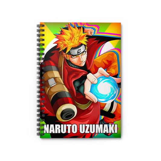 Nine Tailed Fox Spiral Notebook - Colorful Anime Art, Perfect for Students, Artists, Gift for Fans, Stationery, Journaling