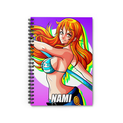 Cat Burglar Anime Spiral Burglar - Ruled Line Notebook