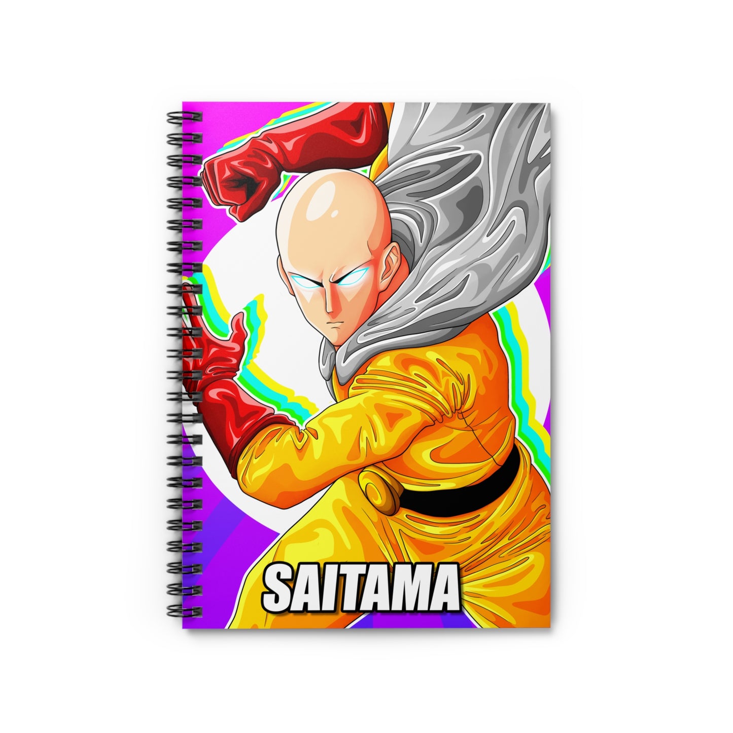 Saitama Spiral Notebook - Ruled Line for Anime Fans