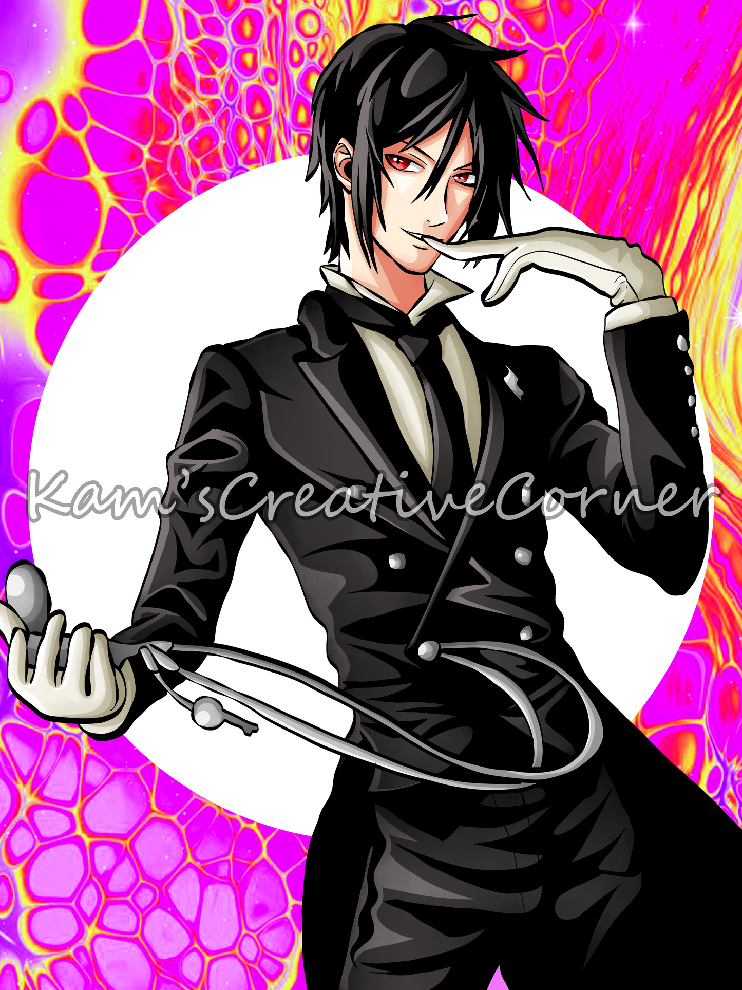 Demon Butler Anime Print