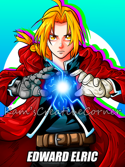 Alchemist Anime Print