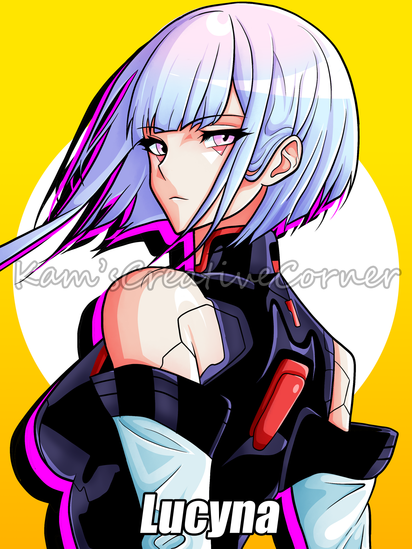 Lucy Anime Print
