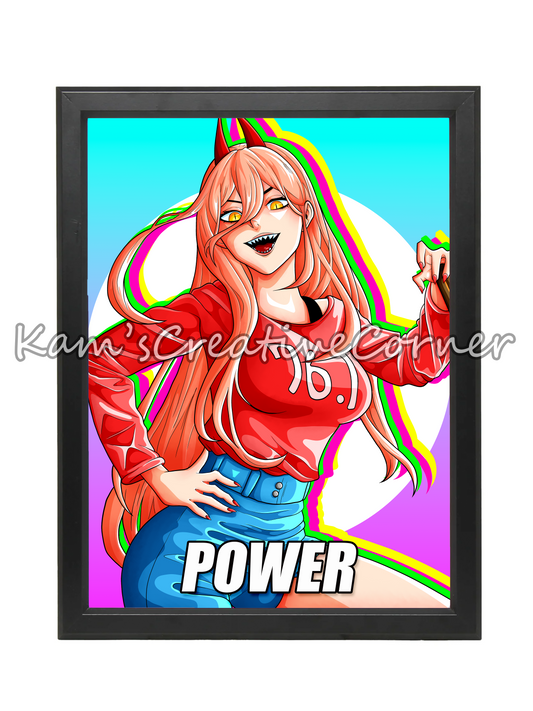 Blood Fiend Anime Print
