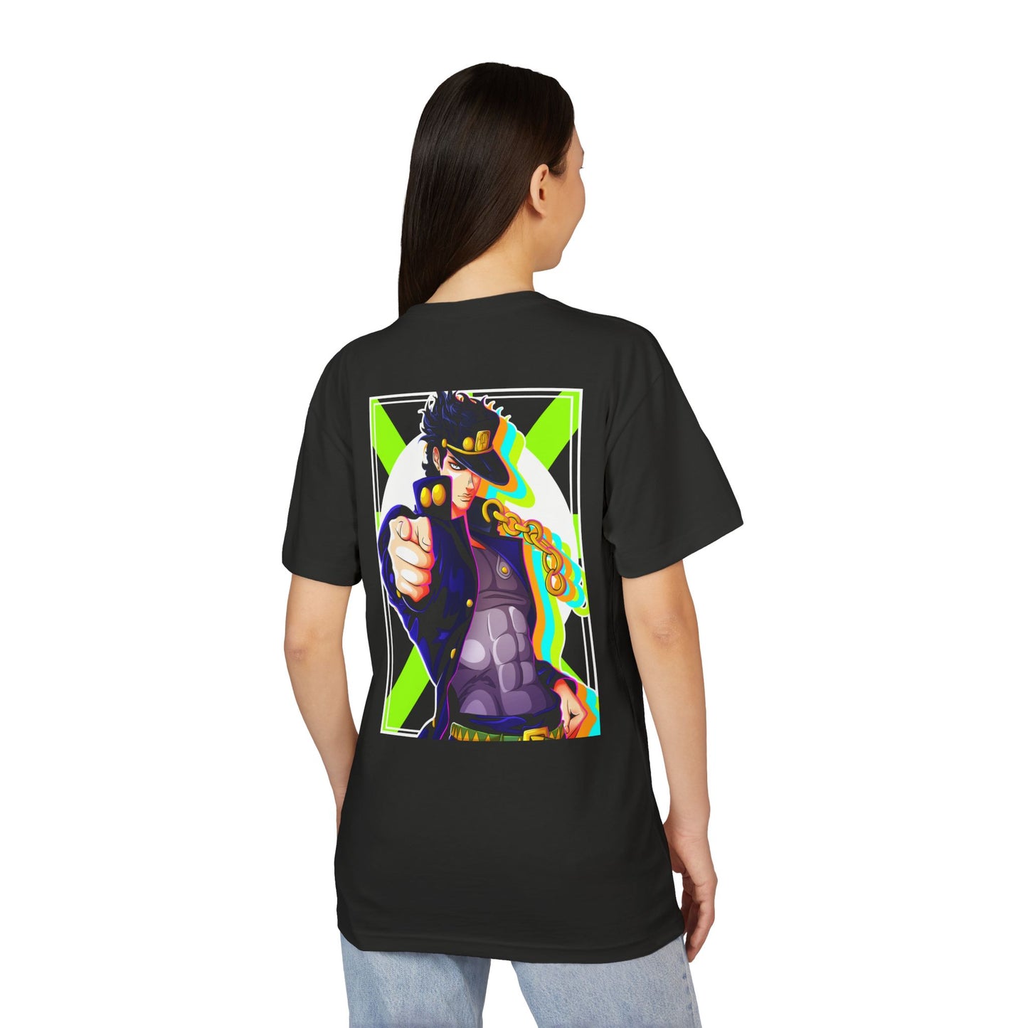 Unisex Graphic T-Shirt | Retro Jojo Tee, Casual Wear, Anime Merchandise, Gift for Fans, Everyday Style, Comfortable Fit