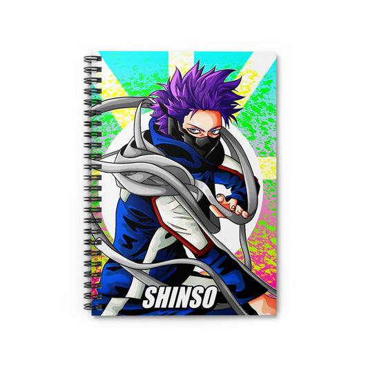 Toshi Anime Spiral Notebook - Ruled Line Notebook