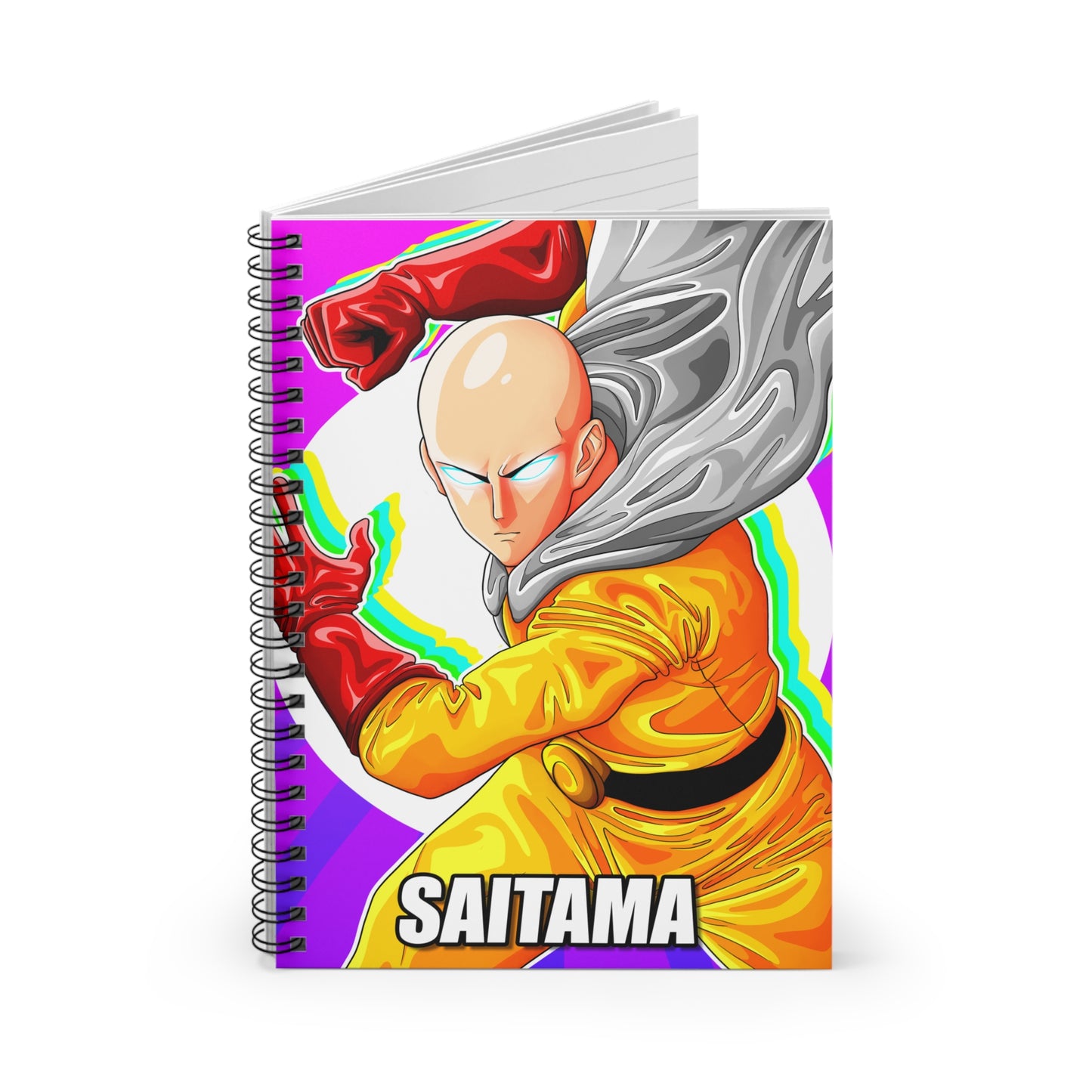 Saitama Spiral Notebook - Ruled Line for Anime Fans