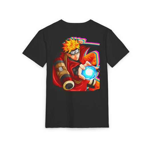 Nine Tailed Fox Graphic Tee, Unisex Sueded T-Shirt for Anime Lovers, Casual Wear, Gift for Fans, Birthday Gift, Cozy Streetwear