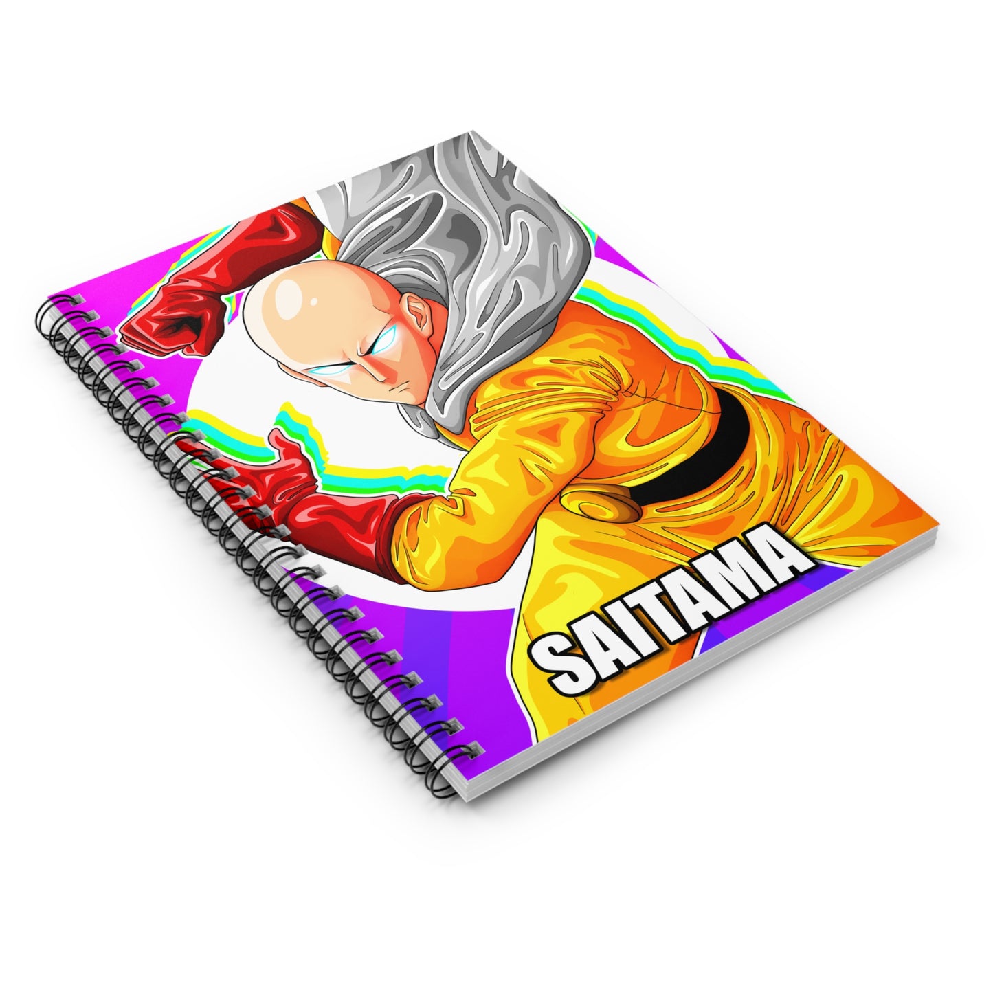 Saitama Spiral Notebook - Ruled Line for Anime Fans