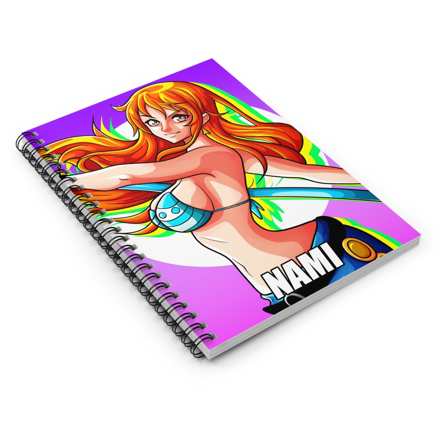 Cat Burglar Anime Spiral Burglar - Ruled Line Notebook