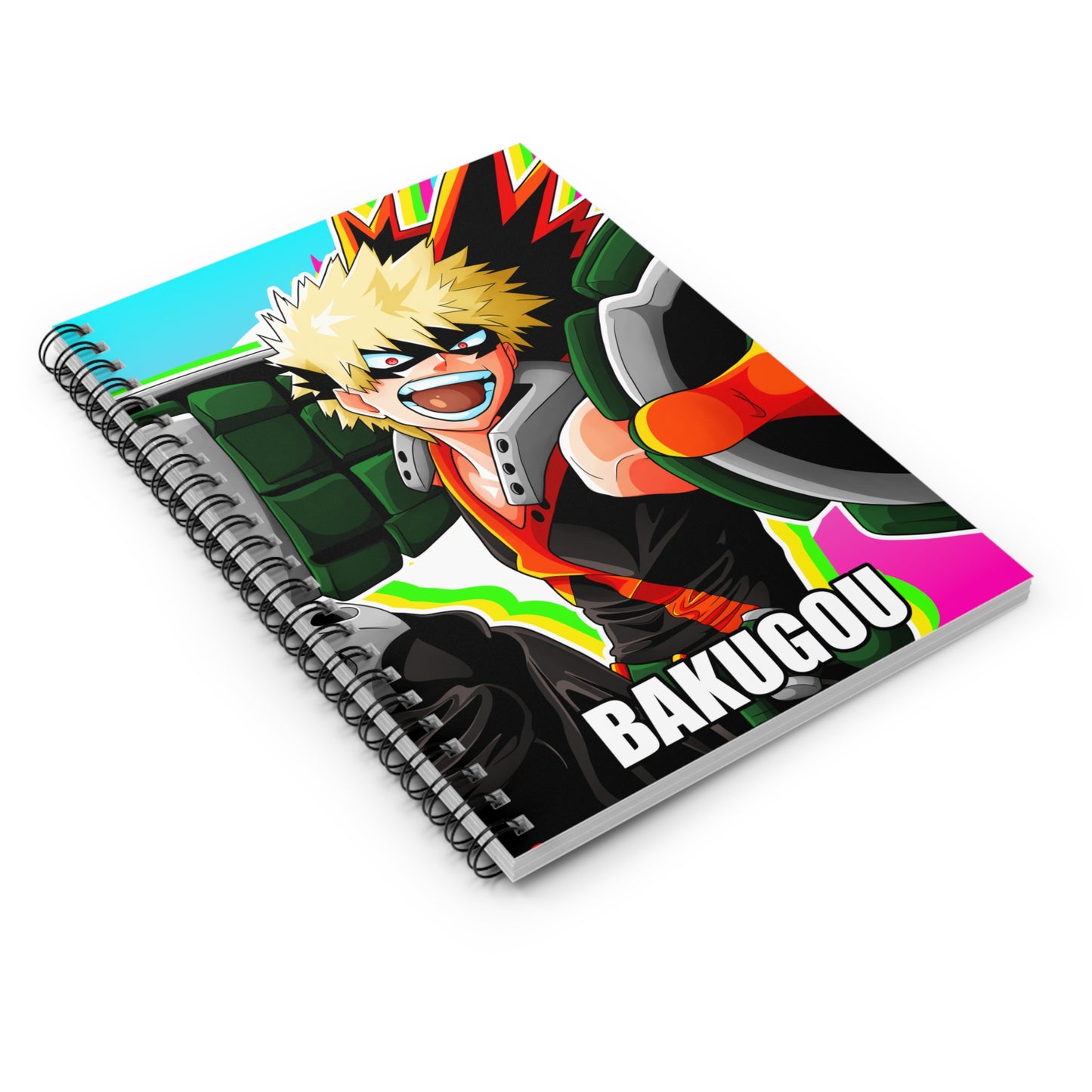 Great Explosion Spiral Notebook