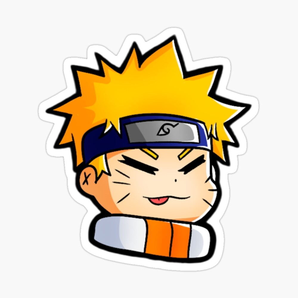 Hero of the Hidden Leaf Anime Sticker